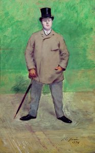 Jacques-Emile Blanche (1861-1942) 1884 (öljy kortille)