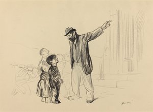 Heidän isiensä kirkko, n. 19141919. tekijältä Jean Louis Forain