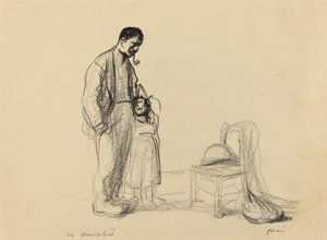 Demobilisoidut, c. 19141919. tekijältä Jean Louis Forain