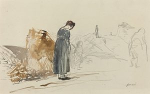 Saksalaiset ovat menneet, n. 19141919. tekijältä Jean Louis Forain
