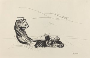 Etsitkö vihollista, c. 19141919. tekijältä Jean Louis Forain