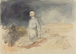 Marsalkka Pétain, n. 19141919. tekijältä Jean Louis Forain