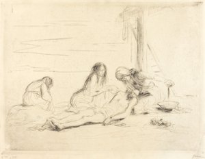 Pietà (ensimmäinen lautanen) tekijältä Jean Louis Forain