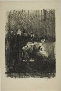Kuulemistilaisuuden tauko tekijältä Jean Louis Forain