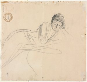 Makaava nainen (käänteinen) tekijältä Jean Louis Forain