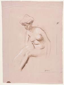 Istuva alaston tekijältä Jean Louis Forain