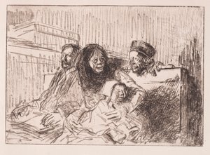 Todistajat istunnossa tekijältä Jean Louis Forain