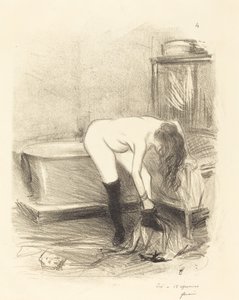 Kylpy (pystysuora levy) tekijältä Jean Louis Forain