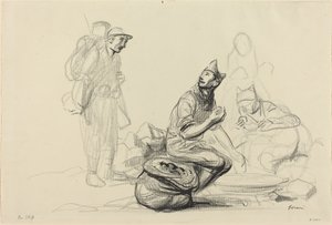 The Chefs, c. 19141919. tekijältä Jean Louis Forain