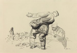 The Empire Destroys, Tasavalta maksaa, luultavasti 1918. tekijältä Jean Louis Forain