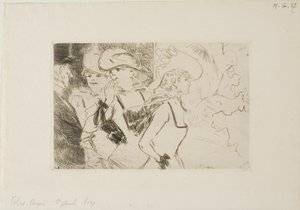 Foiles-Bergère, ensimmäinen levy tekijältä Jean Louis Forain
