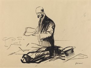Marshall Fochin hattu, n. 19141919. tekijältä Jean Louis Forain