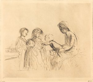 Madonna ja lapset tekijältä Jean Louis Forain