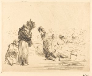 Ihme ennen Siunattua Sakramenttia (neljäs levy) tekijältä Jean Louis Forain