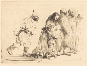 The Notables (iso lautanen) tekijältä Jean Louis Forain