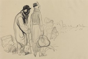 Paluu, c. 19141919. tekijältä Jean Louis Forain