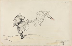 Fort Douaumontin valloitus tekijältä Jean Louis Forain