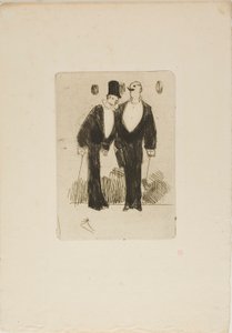 Kaksi dandya tekijältä Jean Louis Forain