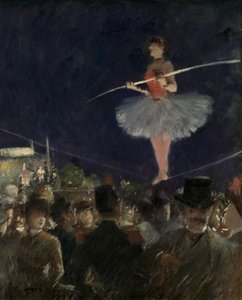 Tight-Rope Walker, n. 1885 tekijältä Jean Louis Forain