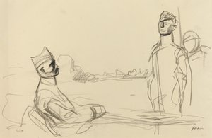 Kohti oikeutta, c. 19141919. tekijältä Jean Louis Forain