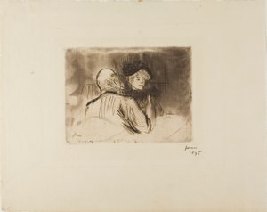 tête-à-tête tekijältä Jean-Louis Forain