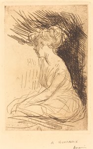 Dona asseguda en Profilefinnish tekijältä Jean Louis Forain
