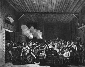 Ranskan vallankumous: Varennesin isänmaalaiset syövät ruokakauppakastikkeeseen ja tunnistavat kuningas Ludvig XVI:n (1754-1793) lennossa