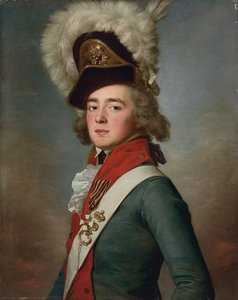 Prikaatikenääri Valerian Aleksandrovich Zubovin muotokuva,