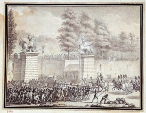 Ranskan vallankumous: "" Monsieur de Lambesc saapui Tuileries