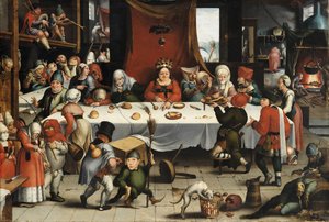 Burlesque Feast, n. 1550 (öljy levylle)
