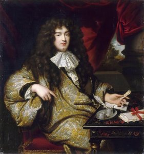 Jean-Baptiste Colbert, Seignelayn markiisi 1651-1690 tekijältä Jean Marc Nattier
