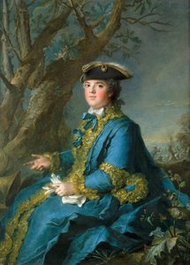 Louise Élisabeth Ranskasta 1727-1759, Parman herttuatar tekijältä Jean Marc Nattier