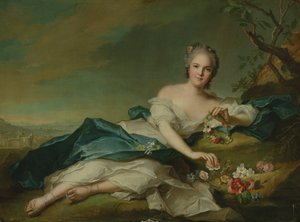Henriettan muotokuva Florassa, 1742