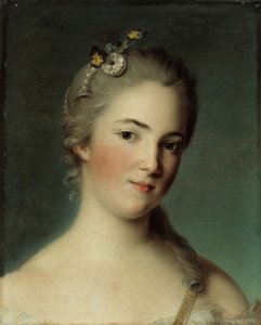 Marie-Geneviève Boudreyn muotokuva. tekijältä Jean Marc Nattier