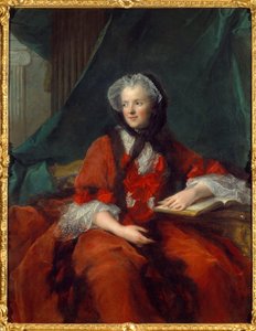 Ranskan kuningattaren Marie Lescszinskan (Leczinska, Lescszinka tai Leszinka) muotokuva tekijältä Jean Marc Nattier