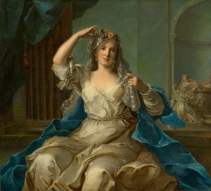 Muotokuva naisesta Vestaneitona, 1759