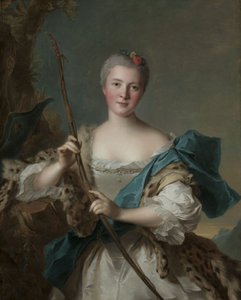 Naisen muotokuva Diana, 1752