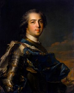 Kuningas Ludvig XV:n muotokuva, 1710-1774, 1745. tekijältä Jean Marc Nattier