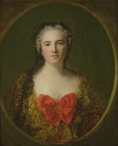 Muotokuvan oletetaan olevan Louise-Elisabeth de La Chastre, Marquise de Dreux-Breze, 1749