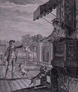 Onnistunut veto, kaiverrus Camligue (fl.1785)