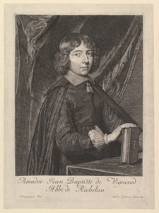 Amador Jean-Baptiste de Vignerod, abat de Richelieu. finlandès tekijältä Jean Morin