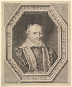 Michel de Marillac, valtionneuvos ja sinettien vartija, 1600-luku. tekijältä Jean Morin