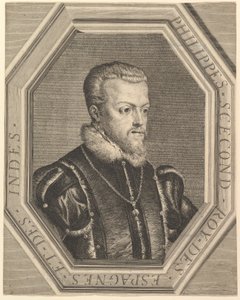 Philip II, Espanjan kuningas. tekijältä Jean Morin