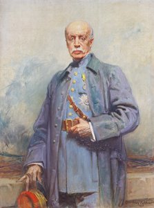 Muotokuva ranskalaisesta marsalkasta Fayolle Emilelistä, 1925 (tempera kankaalle)