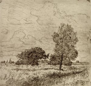 Kesätuuli, 1904-06 (kuivapiste)