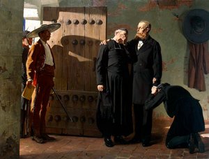 Meksikon keisari Maximilian ennen teloitusta, 1882.