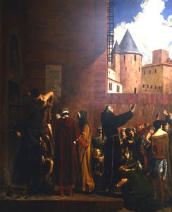 Carcassonnen piiritys, 1209 c1858-1921 tekijältä Jean Paul Laurens