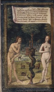 Adam ja Eeva Bastard Lettersistä, noin 1490-1510
