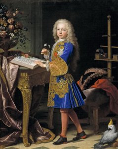 Kaarle III Espanjan lapsena, 1724.