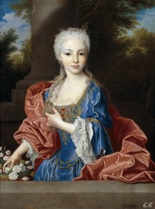 Mariana Victoria Espanjalainen 1718-1781, ennen vuotta 1725.